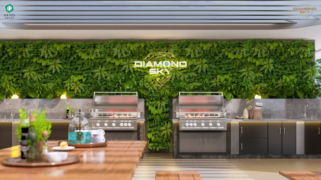 Diamond Sky: Phân khu căn hộ thuộc Vạn Phúc City TP.HCM
